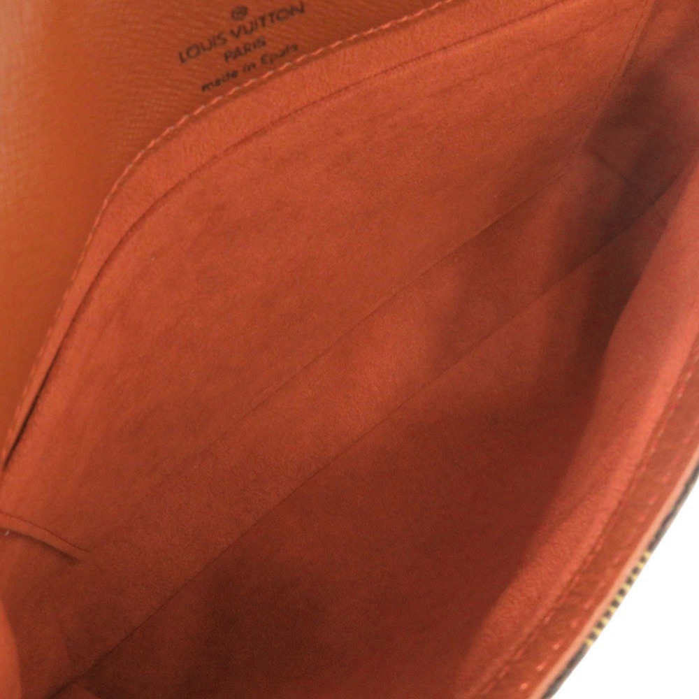 LOUIS VUITTON Authentic Brown Damier Shoulder Bag - Picture 5 of 10